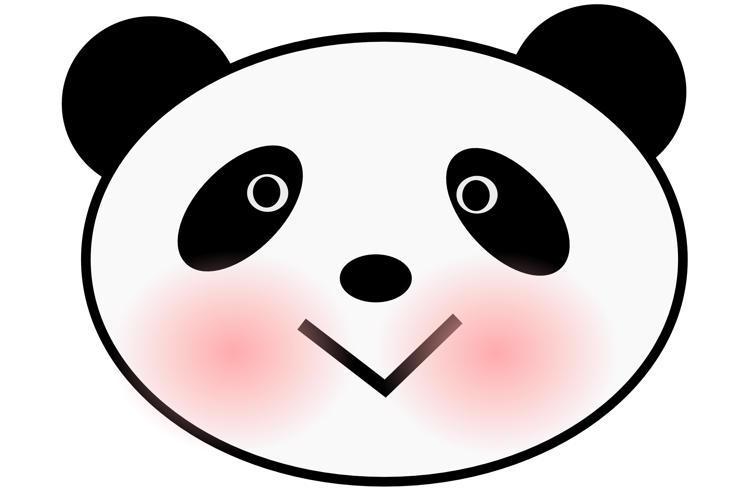 Cute Panda Bear Clipart - Free Clipart Images