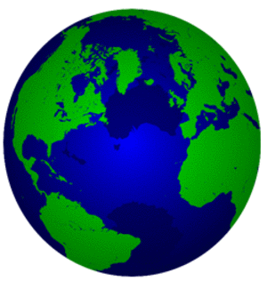 Earth globe clip art at vector clip art online royalty free image ...