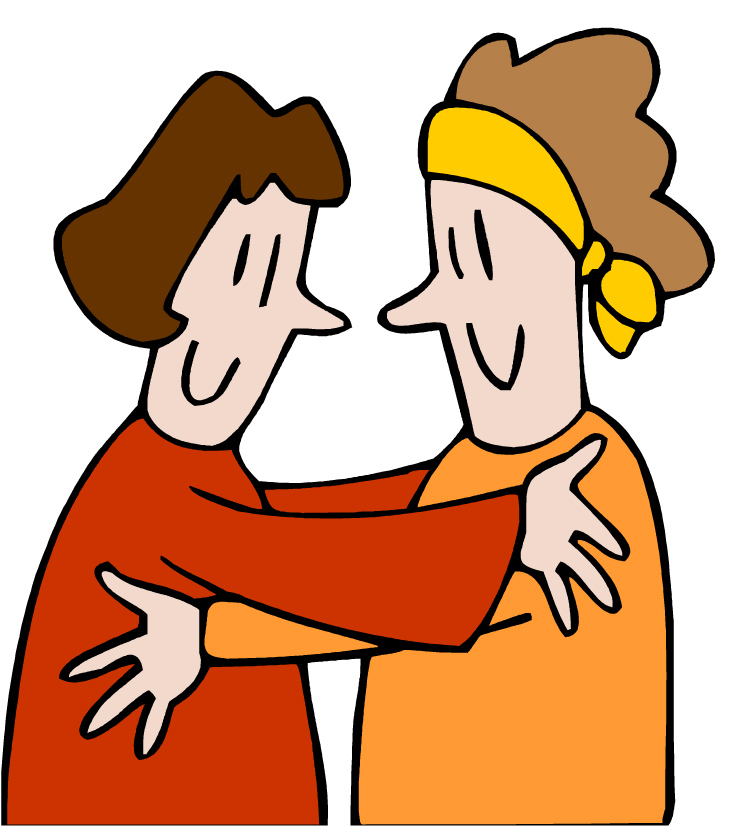 Group Of Friends Hugging Clipart - Free Clipart Images