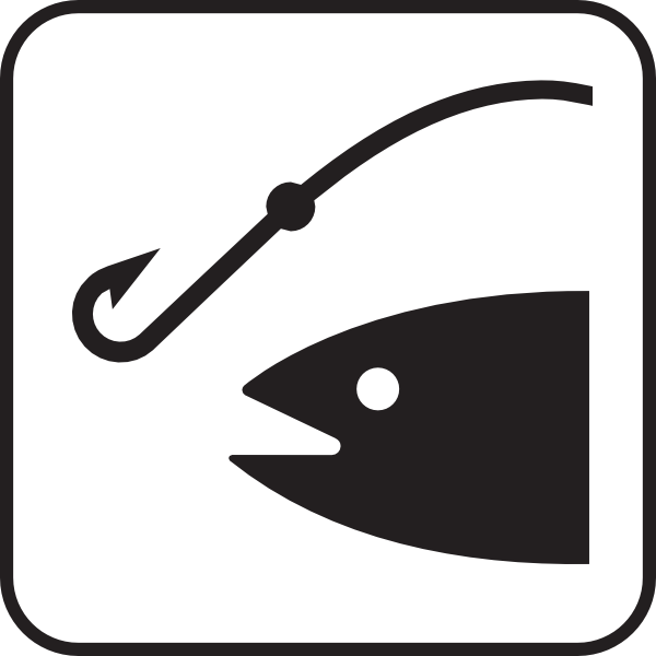 Gold Fishing Hook Clipart