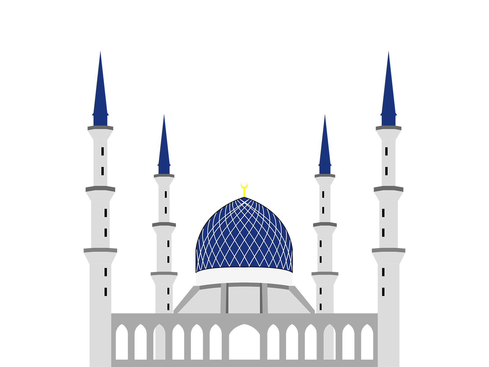 Sultan Mosque PPT Backgrounds Template for Presentation - PPT ...
