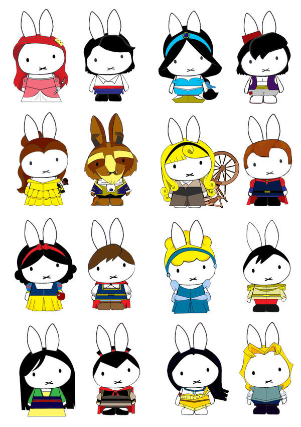 Pin Bunny Characters Cute Disney Generation Miffy Inspiring ...