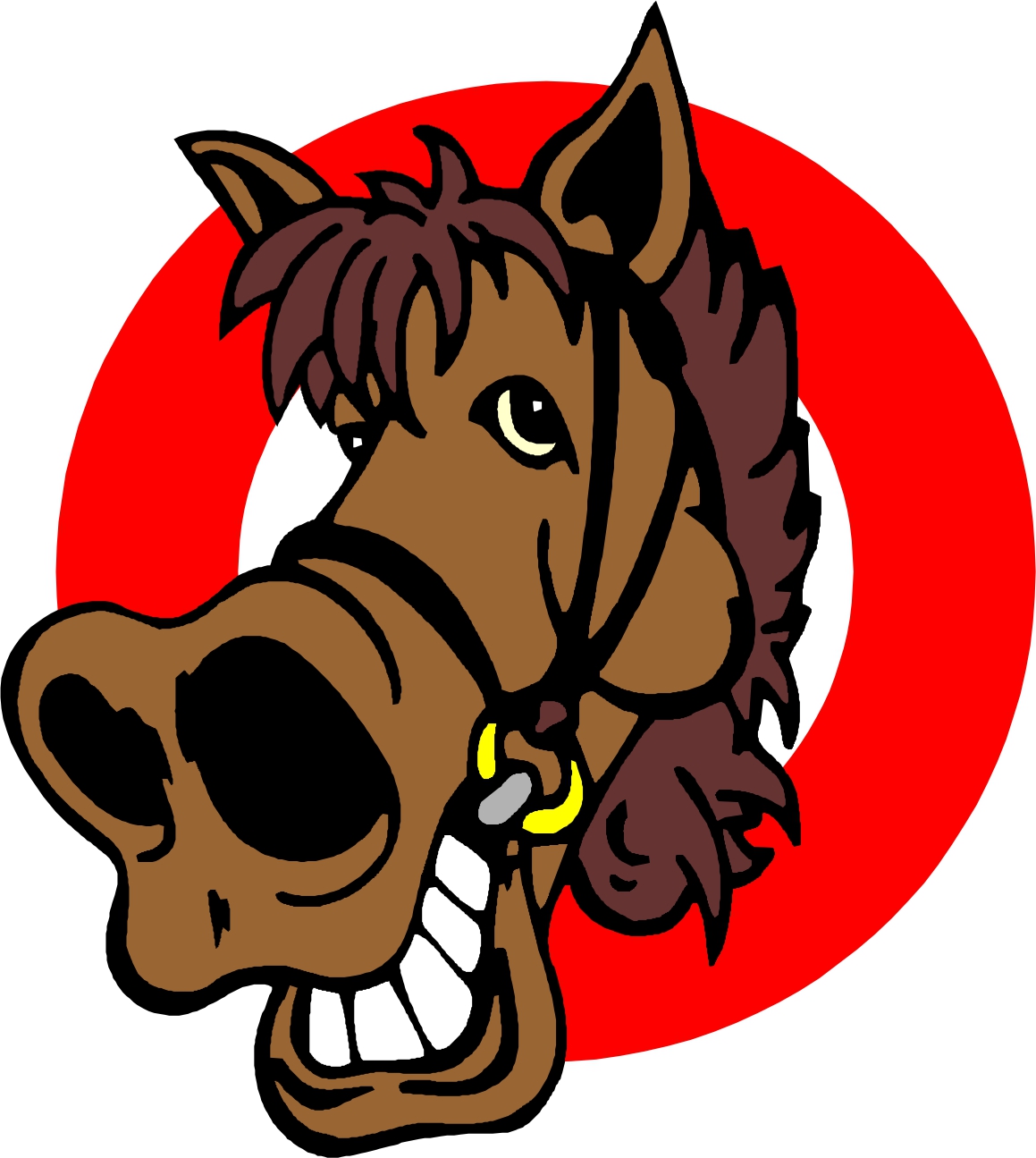 Horse Head Cartoon