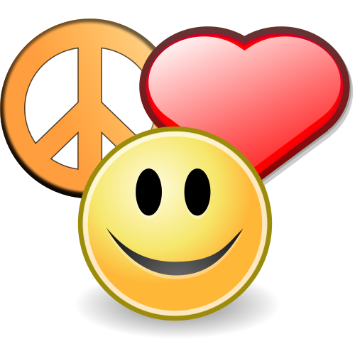 Smiley Face With Heart - ClipArt Best