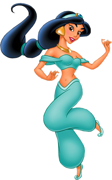 Disney's Aladdin Movie Princess Jasmine Clipart --> Disney-