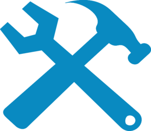 Hammer And Wrench Silhouette Clip Art - vector clip ...