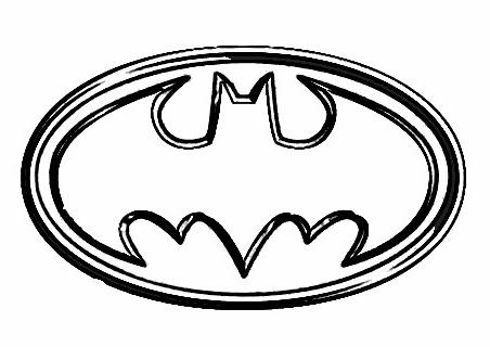 Desenho Batman para colorir ou pintar, salvar ou imprimir ...