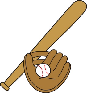 Clipart Of Baseball Bat^@#