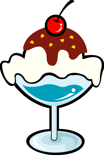 clipart ice cream sundaes - photo #17