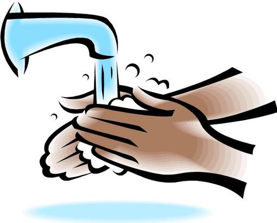 Cartoon Washing Hands Clipart - Free to use Clip Art Resource