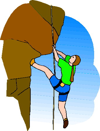 Climbing clipart