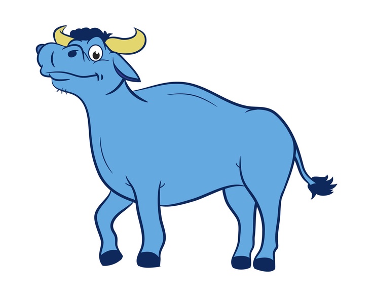 Blue Ox Drawn For Downloadox Com Cartoons Creations Shaw Graphics ...