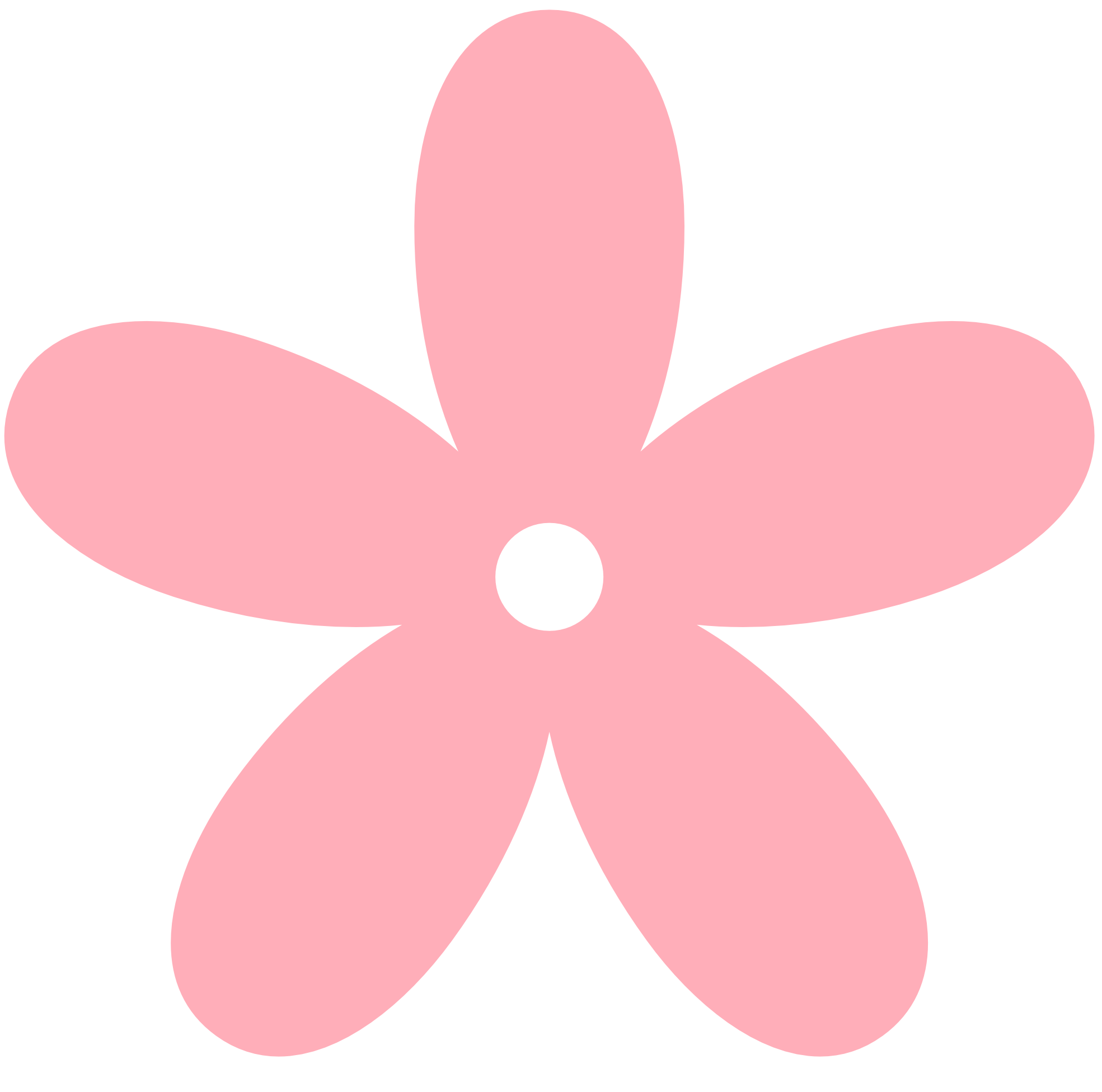 Light pink flower clipart
