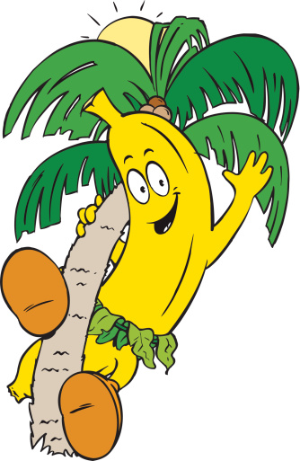 Cartoon Of Banana Tree Clip Art, Vector Images & Illustrations ... -  ClipArt Best - ClipArt Best