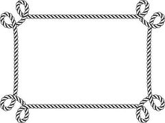 rope frame - Free Clipart Images