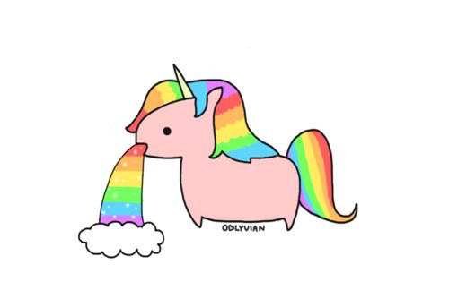Sexy, A unicorn and Rainbow unicorn