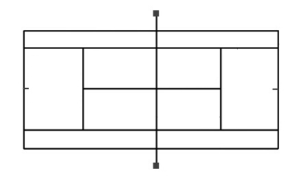 Tennis Court Diagram & Tennis Court Dimension And Layout ...