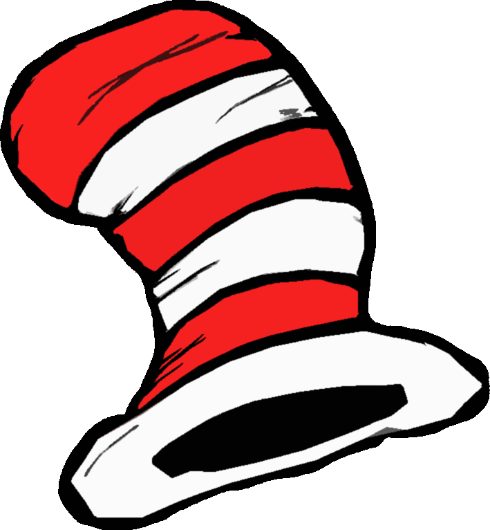 Cat In The Hat Clipart