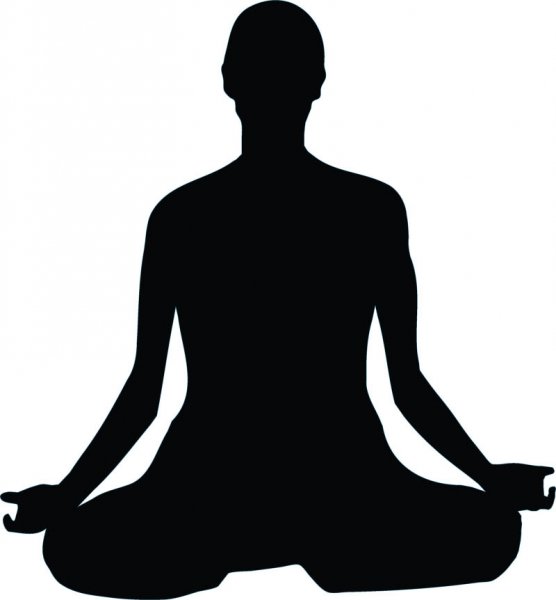 yoga clip art silhouette - photo #28