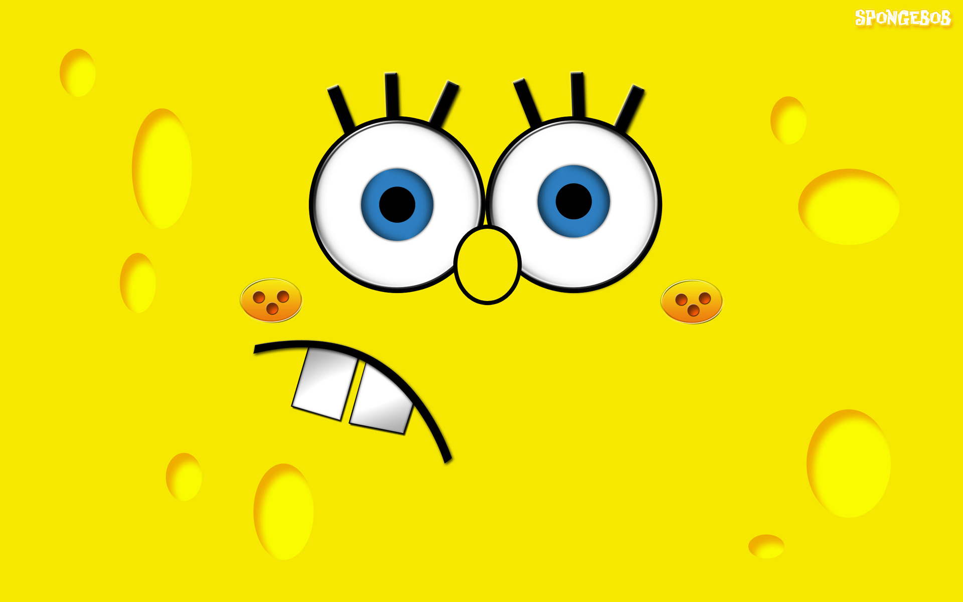 Spongebob Squarepants Nickelodeon Series Sad Face