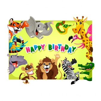 Happy birthday card Vector | Free Download