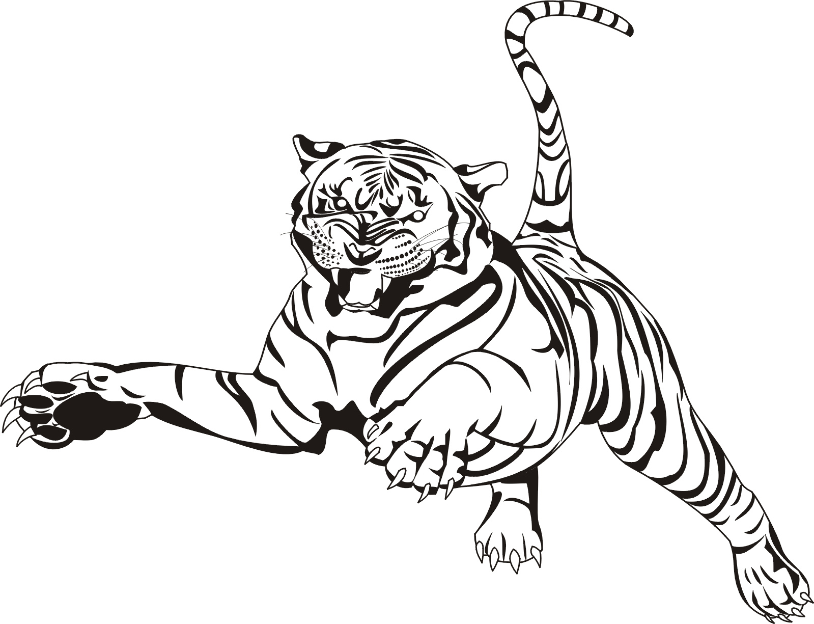 Printable Tiger Coloring Pages | Coloring Me