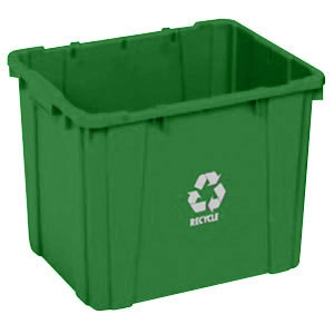 Recycle bin clipart green