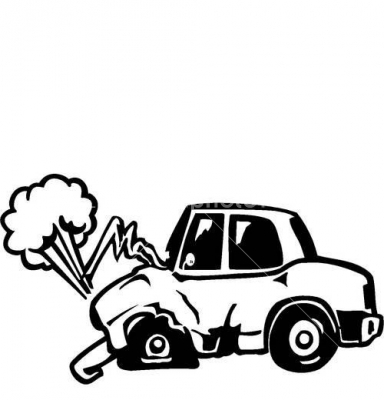 Cartoon Car Crash Clipart