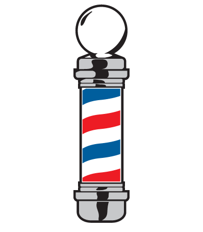 Barber pole clip art