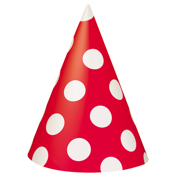 541 views Red party hat clipart