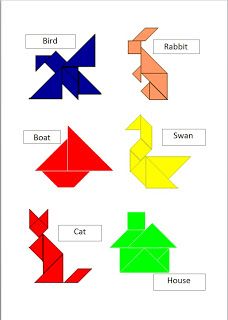1000+ images about Tangram | Geometric shapes, For ...