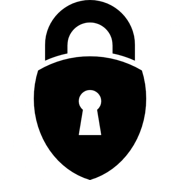 Padlock lock shape Icons | Free Download