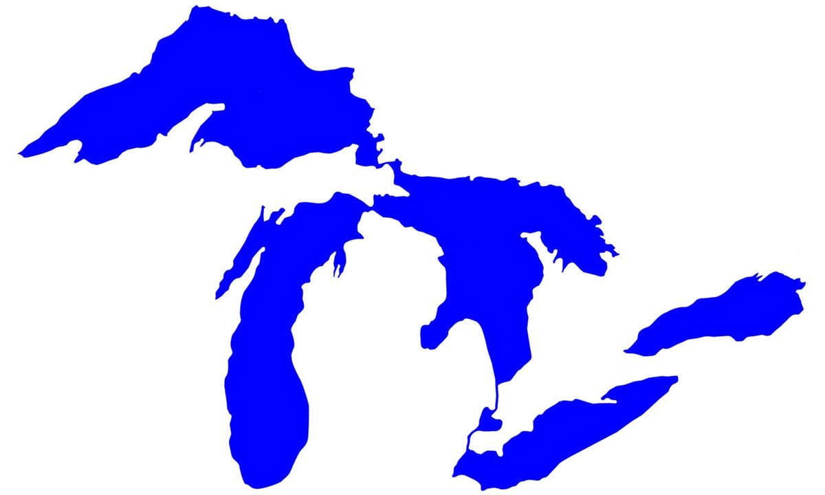 Michigan Great Lakes Outline