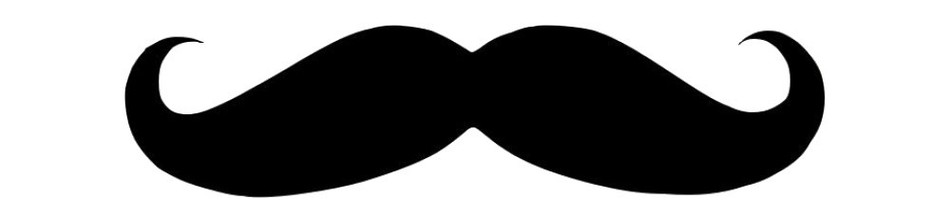 Large Mustache Template Clipart - Free to use Clip Art Resource