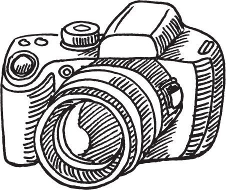 Camera Photographic Equipment Clip Art, Vector Images ...