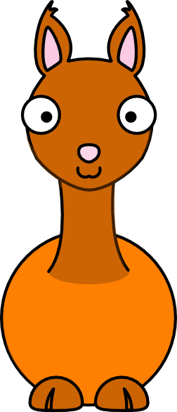 Llama alpaca cartoon clipart - Clipartix