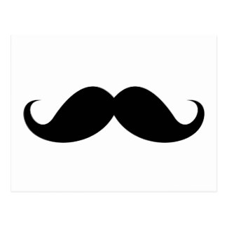 Hipster Moustache Postcards | Zazzle.co.uk