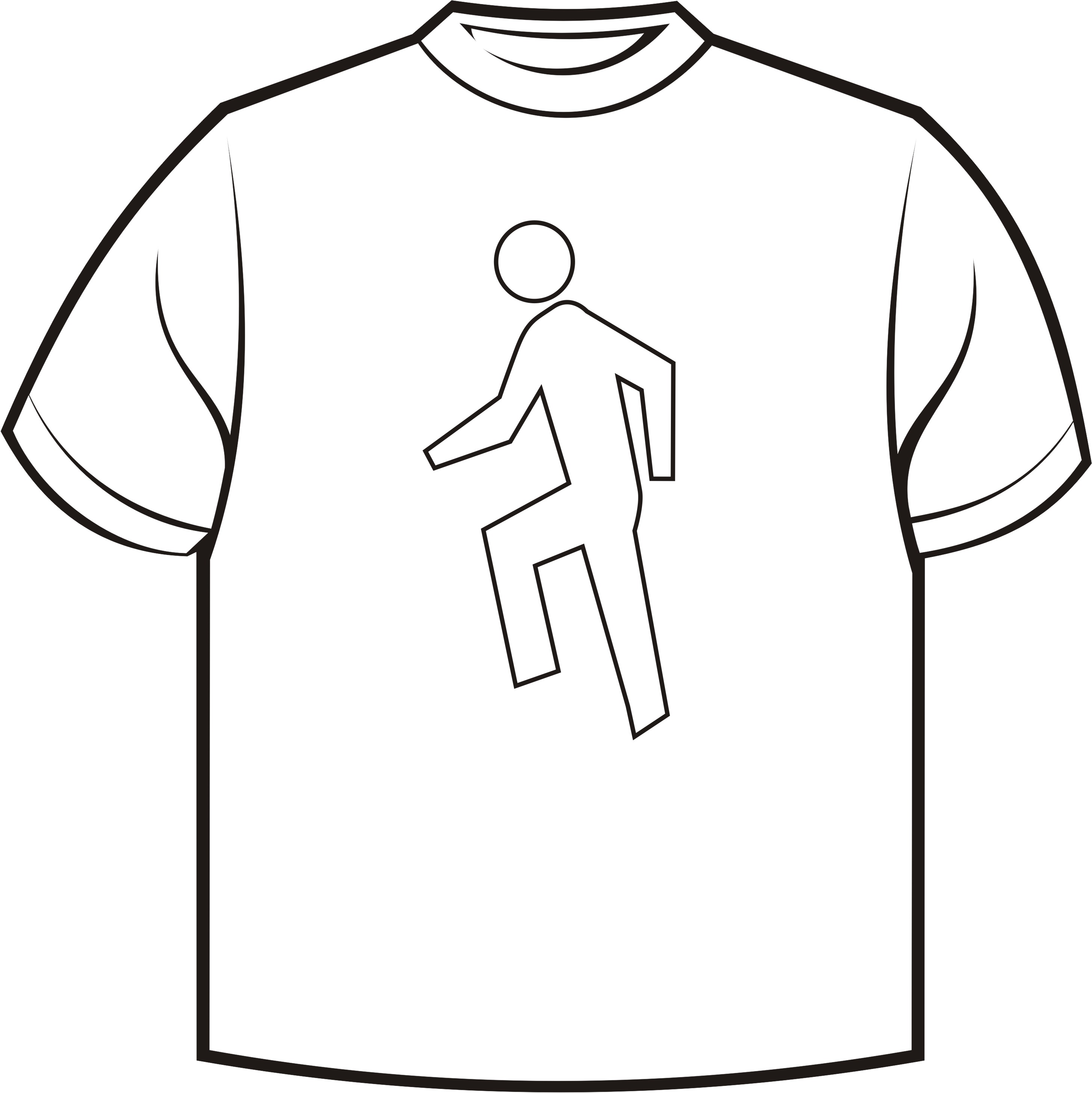 Blank dress shirt clipart