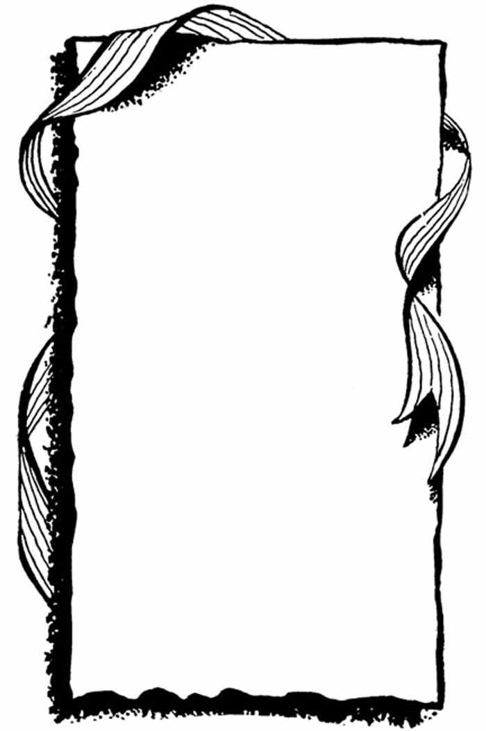 Clip Art Borders - Z31 Coloring Page