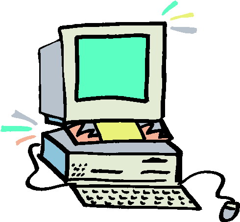 Clipart of computer