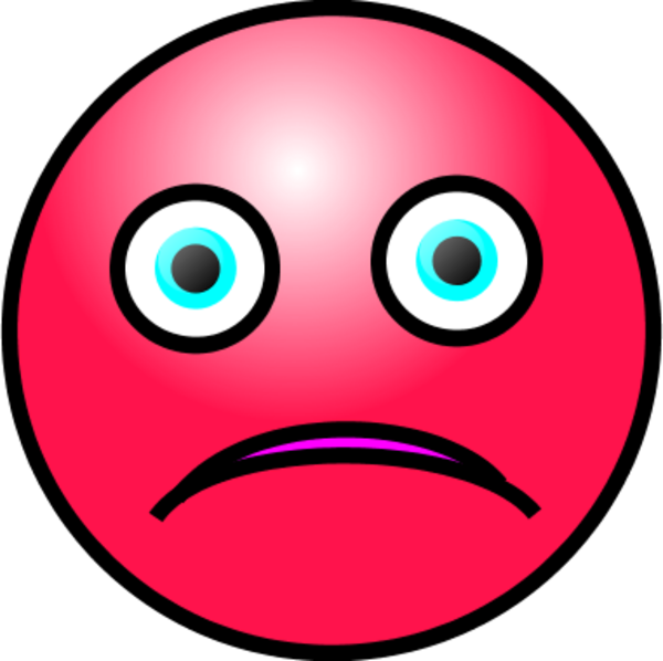 Red Sad Face | Free Download Clip Art | Free Clip Art | on Clipart ...