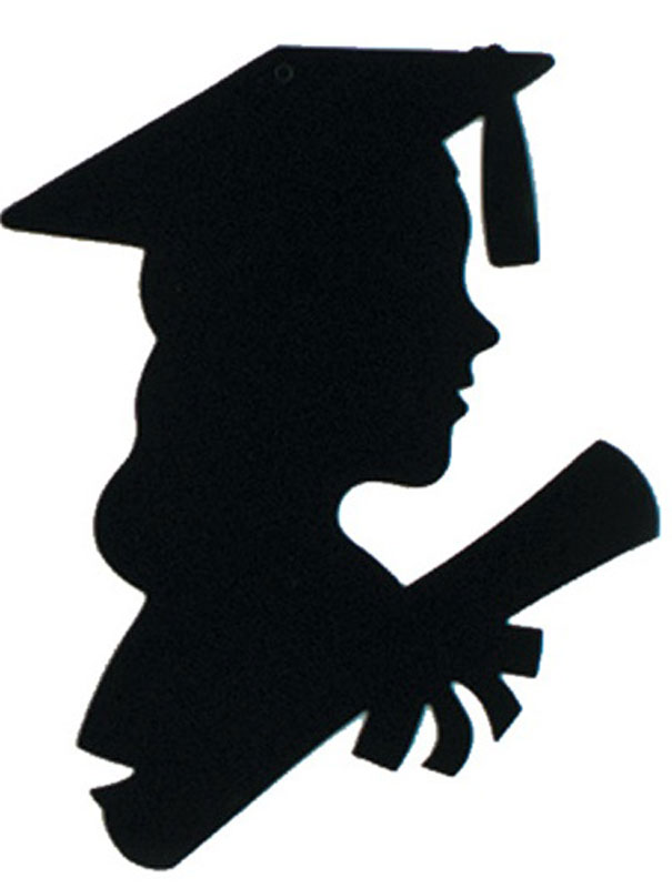 Female Silhouette Graduate Clipart - ClipArt Best