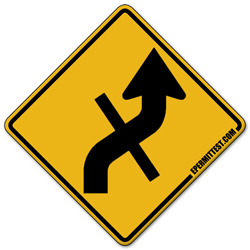 Cross Traffic | Warning Road Signs