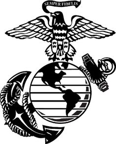 Marine corps, Globes and Eagles