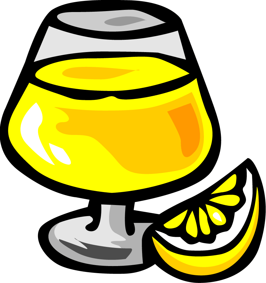 Alcoholic beverages clipart