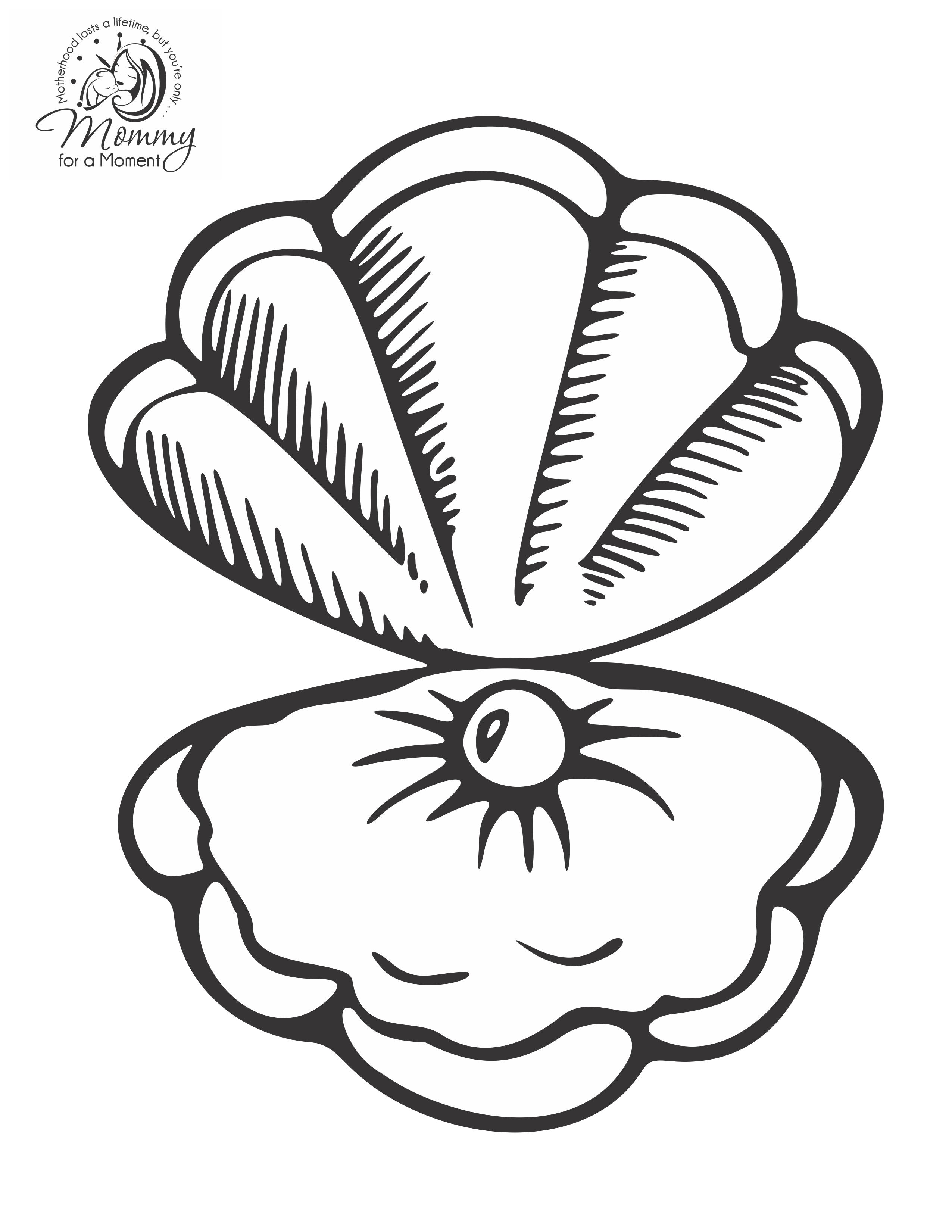 Shells Coloring Pages ClipArt Best