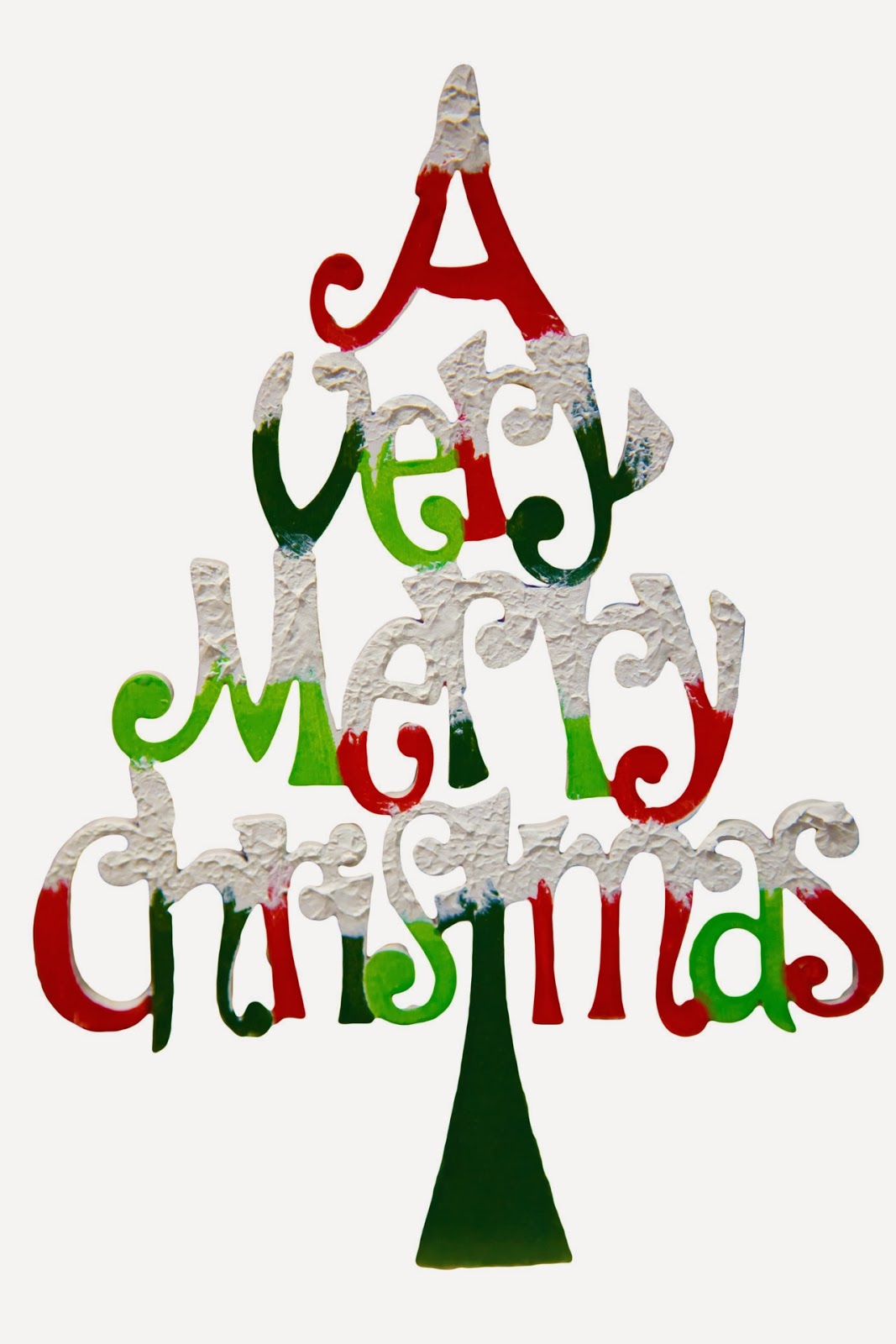 Merry christmas tree clip art free
