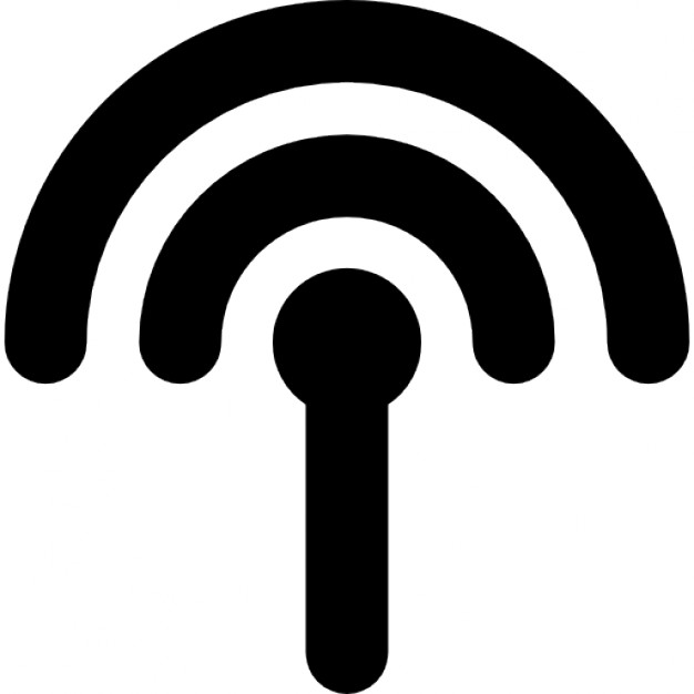 Wifi interface symbol Icons | Free Download