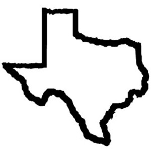 Best Photos of Simple Texas Outline Template - Texas Outline ...