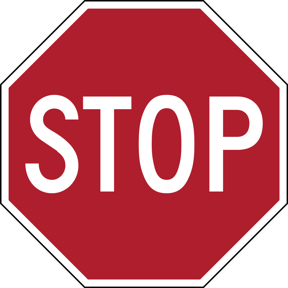 Stop sign - eAnswers